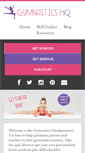 Mobile Screenshot of gymnasticshq.com